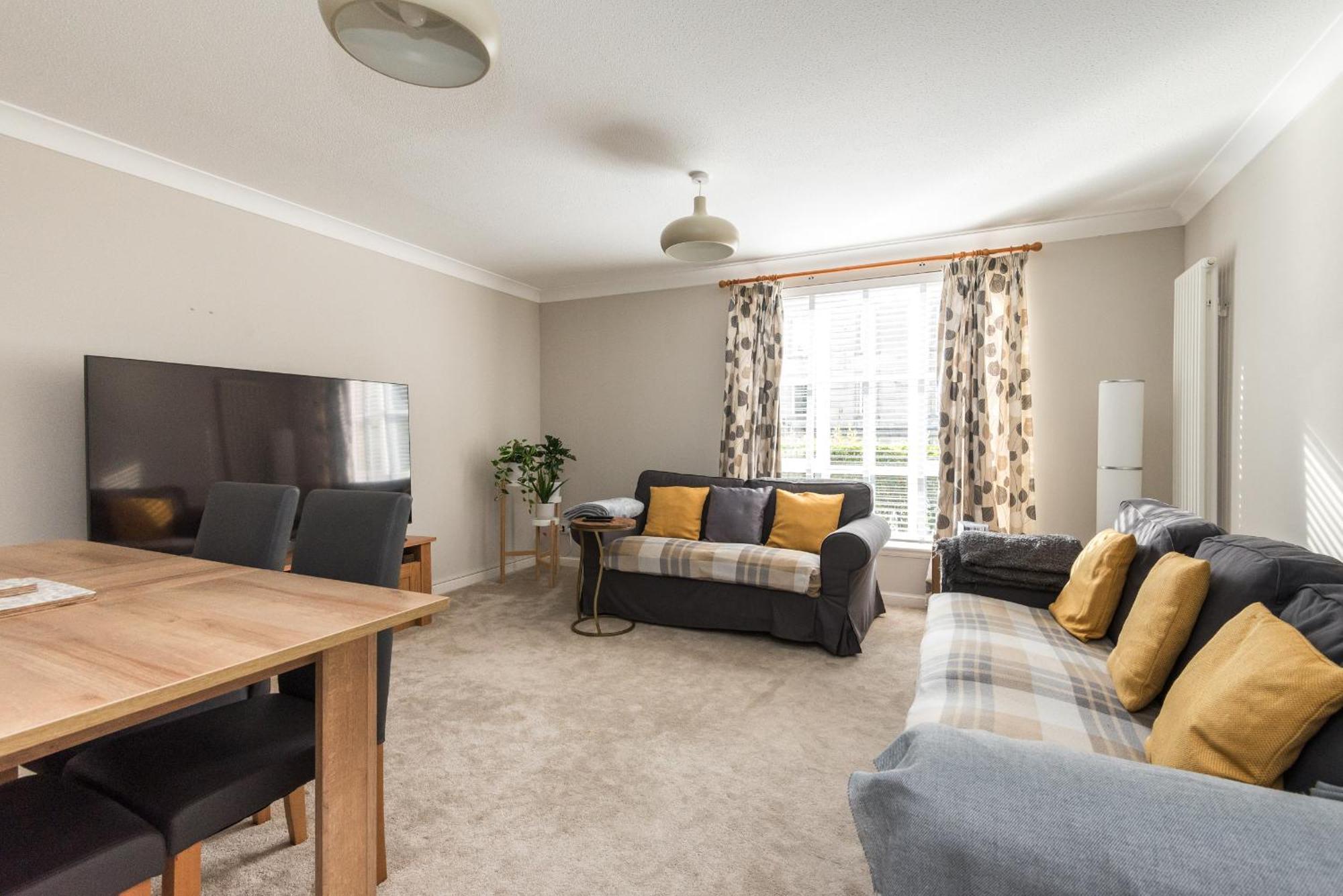 Cosy Roseburn Apartment, Edinburgh - 2 Bedrooms, Free Parking Exterior foto