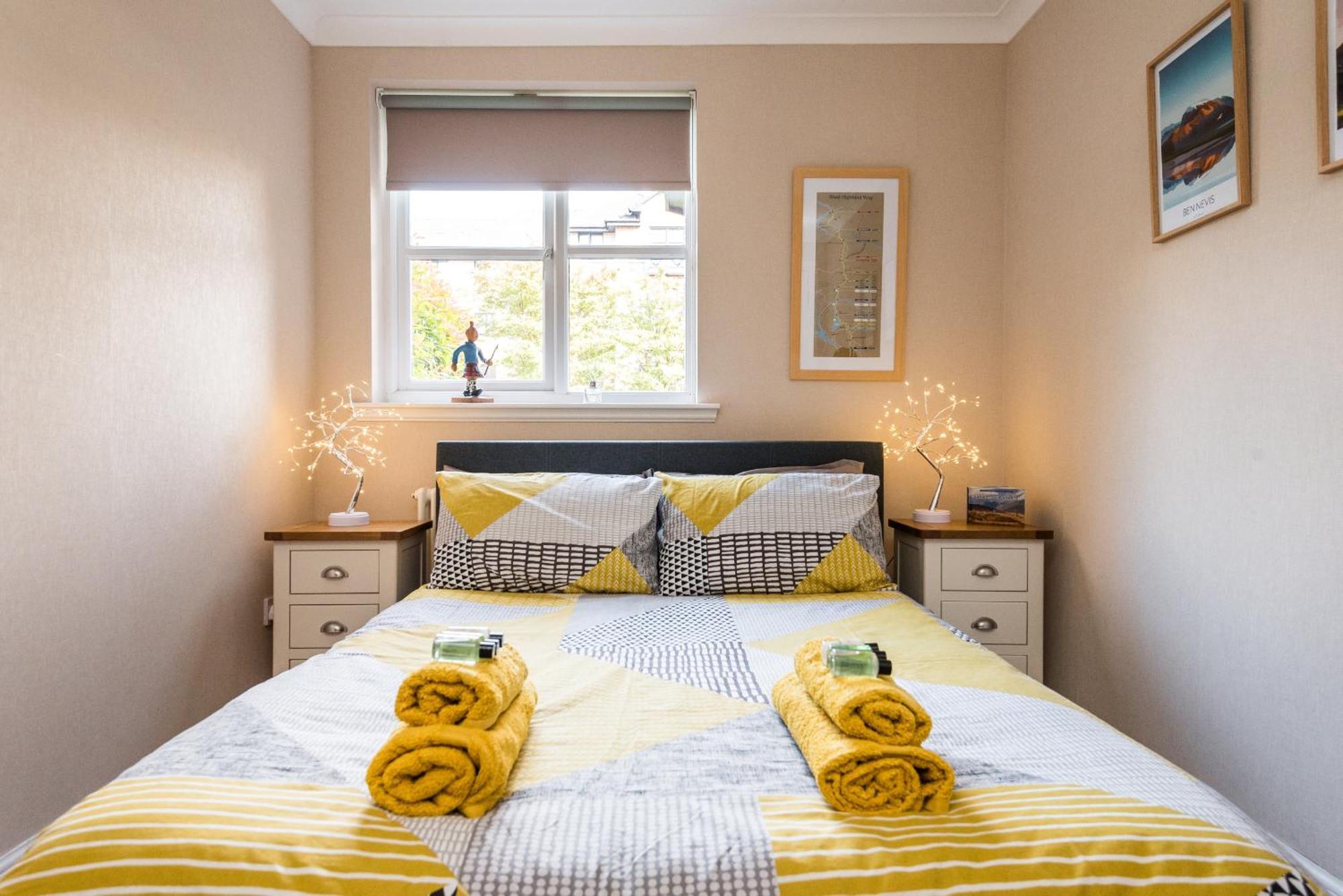 Cosy Roseburn Apartment, Edinburgh - 2 Bedrooms, Free Parking Exterior foto